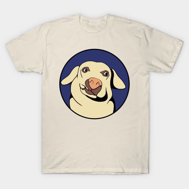 Concerned Dog - Funny Animal Design T-Shirt by Animals in Design